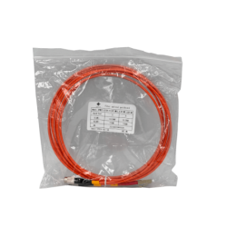 3mt LC-FC OM1 MultiModo MM Duplex Jumper Fibra 62.5/125um LSZH