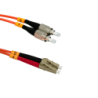 2mt LC-FC OM1 MultiModo MM Duplex Jumper Fibra 62.5/125um LSZH