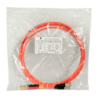 2mt LC-FC OM1 MultiModo MM Duplex Jumper Fibra 62.5/125um LSZH