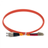 1mt LC-FC OM1 MultiModo MM Duplex Jumper Fibra 62.5/125um LSZH