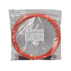 3mt FC-ST OM1 Multimodo MM Duplex Jumper Fibra 62.5/125um LSZH