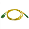 2mt SC/APC-LC/APC MonoModo SM Duplex Jumper Cable Fibra 9/125um 3mm