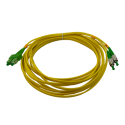 5mt SC/APC-FC/APC MonoModo SM Duplex Jumper Cable Fibra 9/125um 3mm