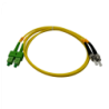 1mt SC/APC-ST/UPC MonoModo SM Duplex Jumper Cable Fibra 9/125um 3mm