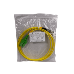 2mt SC/APC-ST/UPC MonoModo SM Duplex Jumper Cable Fibra 9/125um 3mm