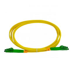 2mt SM LC/APC-LC/APC MonoModo SM Duplex Jumper Cable Fibra 3.0mm 9/125