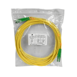5mt SM LC/APC-LC/APC MonoModo SM Duplex Jumper Cable Fibra 3.0mm 9/125