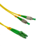 5mt LC/APC-FC/APC MonoModo SM Duplex Jumper Cable Fibra 9/125um