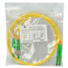 1mt LC/APC-FC/APC MonoModo SM Duplex Jumper Cable Fibra 9/125um