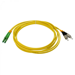3mt LC/APC-FC/UPC MonoModo SM Duplex Jumper Cable Fibra 9/125um 3mm