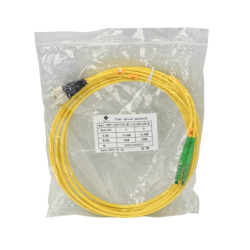 3mt LC/APC-FC/UPC MonoModo SM Duplex Jumper Cable Fibra 9/125um 3mm