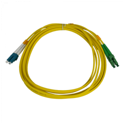 3mt SM LC/UPC-LC/APC MonoModo SM Duplex Jumper Cable Fibra 3.0mm 9/125