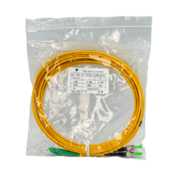 5mt LC/APC-ST/APC MonoModo SM Duplex Jumper Cable Fibra 9/125um 3mm