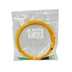 3mt LC/APC-ST/APC MonoModo SM Duplex Jumper Cable Fibra 9/125um 3mm