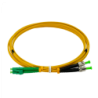 2mt LC/APC-ST/APC MonoModo SM Duplex Jumper Cable Fibra 9/125um 3mm