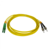3mt SM LC/APC-ST/UPC MonoModo SM Duplex Jumper Cable Fibra 3.0mm 9/125