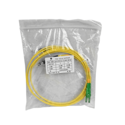 2mt SM LC/APC-ST/UPC MonoModo SM Duplex Jumper Cable Fibra 3.0mm 9/125