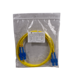 2mt SC-SC/UPC MonoModo SM Duplex Jumper Cable Fibra 9/125um 3mm