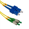 2mt SC/UPC-FC/APC MonoModo SM Duplex Jumper Cable Fibra 9/125um 3mm