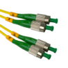 2mt FC/APC-FC/APC MonoModo SM Duplex Jumper Cable Fibra 9/125um 3mm