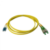 2mt FC/APC-LC/UPC MonoModo SM Duplex Jumper Cable Fibra 9/125um 3mm
