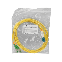 3mt FC/APC-LC/UPC MonoModo SM Duplex Jumper Cable Fibra 9/125um 3mm