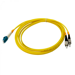 3mt LC-FC MonoModo SM Duplex Jumper Cable Fibra 9/125um LSZH