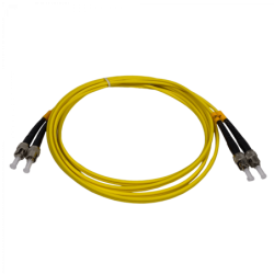 2mt ST-ST MonoModo SM Duplex Jumper Cable Fibra 9/125um 3mm
