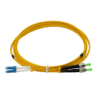 2mt LC/UPC-ST/APC MonoModo SM Duplex Jumper Cable Fibra 9/125um 3mm