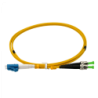 1mt LC/UPC-ST/APC MonoModo SM Duplex Jumper Cable Fibra 9/125um 3mm