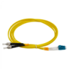 2mt LC-ST/UPC MonoModo SM Duplex Jumper Cable Fibra 9/125um 3mm LSZH