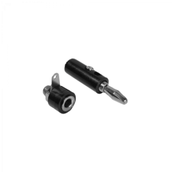 Conector Negro Banana Plug...