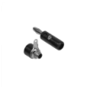 Conector Negro Banana Plug 4mm Macho y Hembra J072