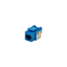 LINKMADE Azul Cat5E U/UTP Punchable Keystone Conector Hembra RJ45