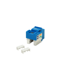 LINKMADE Azul Cat5E U/UTP Punchable Keystone Conector Hembra RJ45
