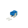 LINKMADE Azul Cat5E U/UTP Punchable Keystone Conector Hembra RJ45