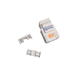 LINKMADE Blanco Cat6 U/UTP Punchable Keystone Conector Hembra RJ45