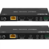 150mts Extensor UTP Cat5e/6 HDMI+IR 1080p HDMI-1-In/2-Out inc-24Vdc
