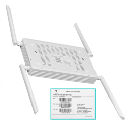ONU WiFi6 requi-12VDC XPON 4-1000 1-RJ11-FXS SC/UPC AX1800 4-ant-fijas