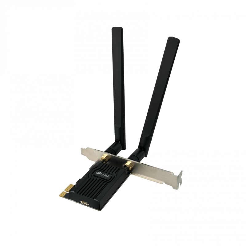 TP-LINK AX1800 Bluetooth-5.2 2,4Ghz 5GHz 574+1201mbps PCIe-x1 2-RPSMA