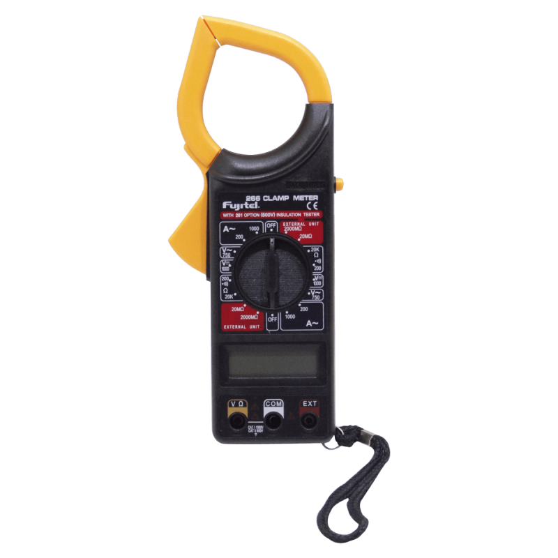 FUJITEL Multitester Tenaza AC/1000A/750V 1000VDC inc-Pila9V ClampMeter