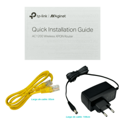 TP-LINK ONU XPON 2-LAN 1-SC/APC 867/300mbps 5/2,4GHz AC1200 inc-12Vdc