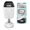 DAHUA Bala 8MP 3,6mm doble lente 180° Full Color IP67 MicSD RCA IR40mt
