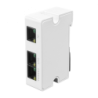 DAHUA Extensor Mini Switch 1-100/in 2-100-Poe/out Cascada Riel-DIN