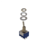 Interruptor 6-Pin 2-Pos Celeste ON-ON Toggle Perilla 250V 3AMP DPDT