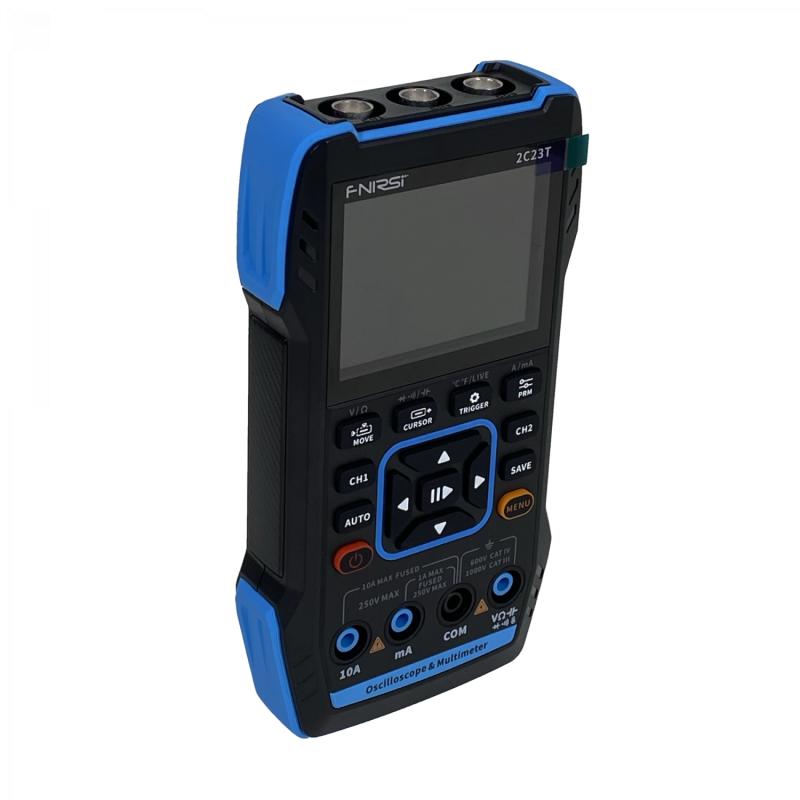 Osciloscopio Multimetro Generador de DDS Recargable-USBC 2C23T