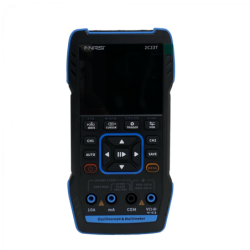 Osciloscopio Multimetro Generador de DDS Recargable-USBC 2C23T