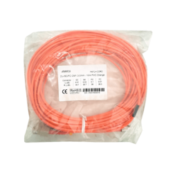 10mt SC-FC OM1 MultiModo MM Duplex Jumper Fibra 62.5/125um LSZH