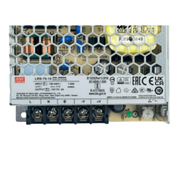 MEANWELL 75W 15V 5A Open-Frame Fuente-Poder 100-240VAC Ajustable