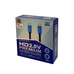 15mt 4K 2160p HDMI-M HDMI-M Cable Negro v2.0 60Hz 1500cm